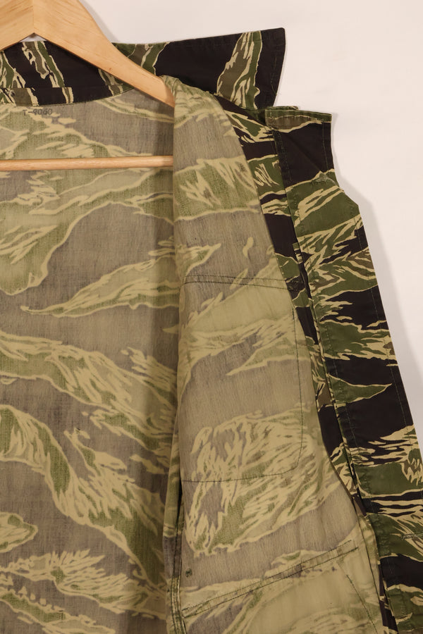 1960年代　ライトウェイト生地　沖縄タイガー　ジャングルファティーグカット　ジャケット　中古品