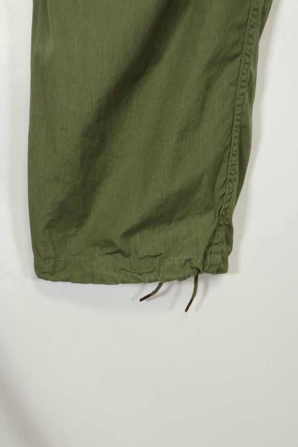 推定1967年契約　3rd Model ノンリップストップ　ジャングルファティーグ　パンツ　M-R　中古品