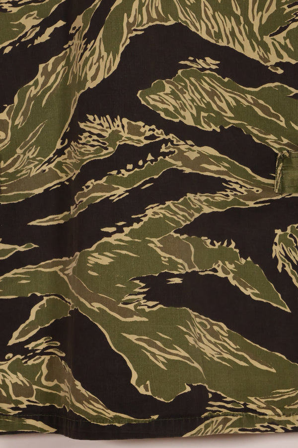 1960年代　ライトウェイト生地　沖縄タイガー　ジャングルファティーグカット　ジャケット　中古品