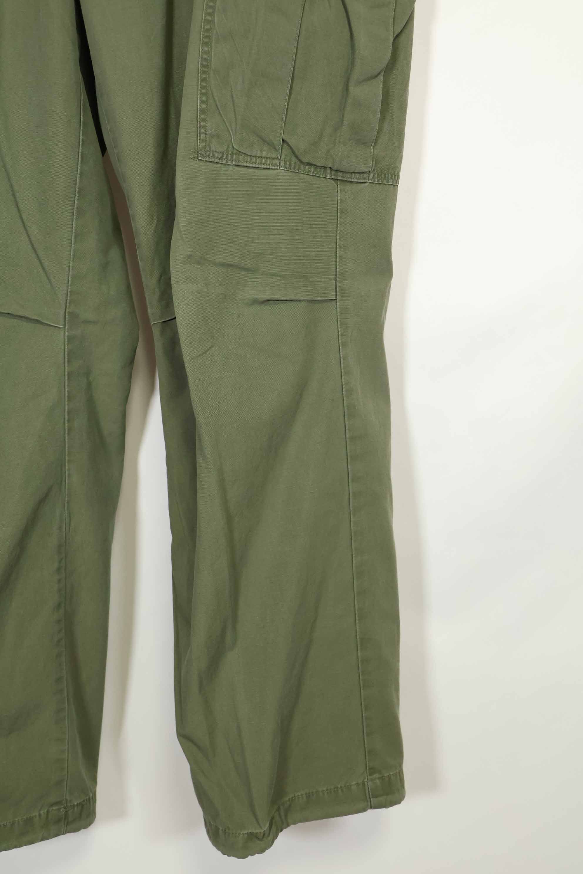 推定1967年契約　3rd Model ノンリップストップ　ジャングルファティーグ　パンツ　中古品