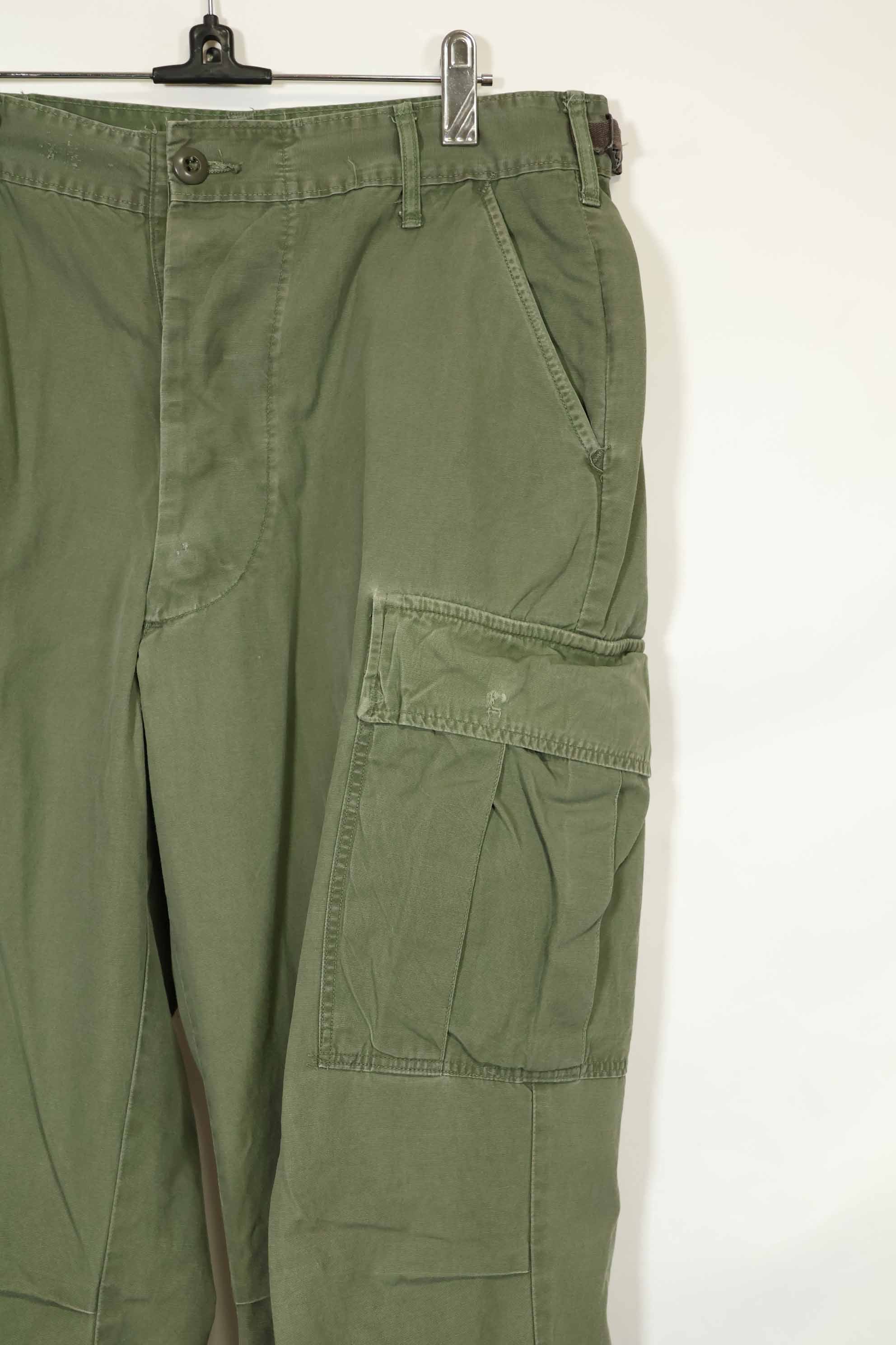 推定1967年契約　3rd Model ノンリップストップ　ジャングルファティーグ　パンツ　中古品