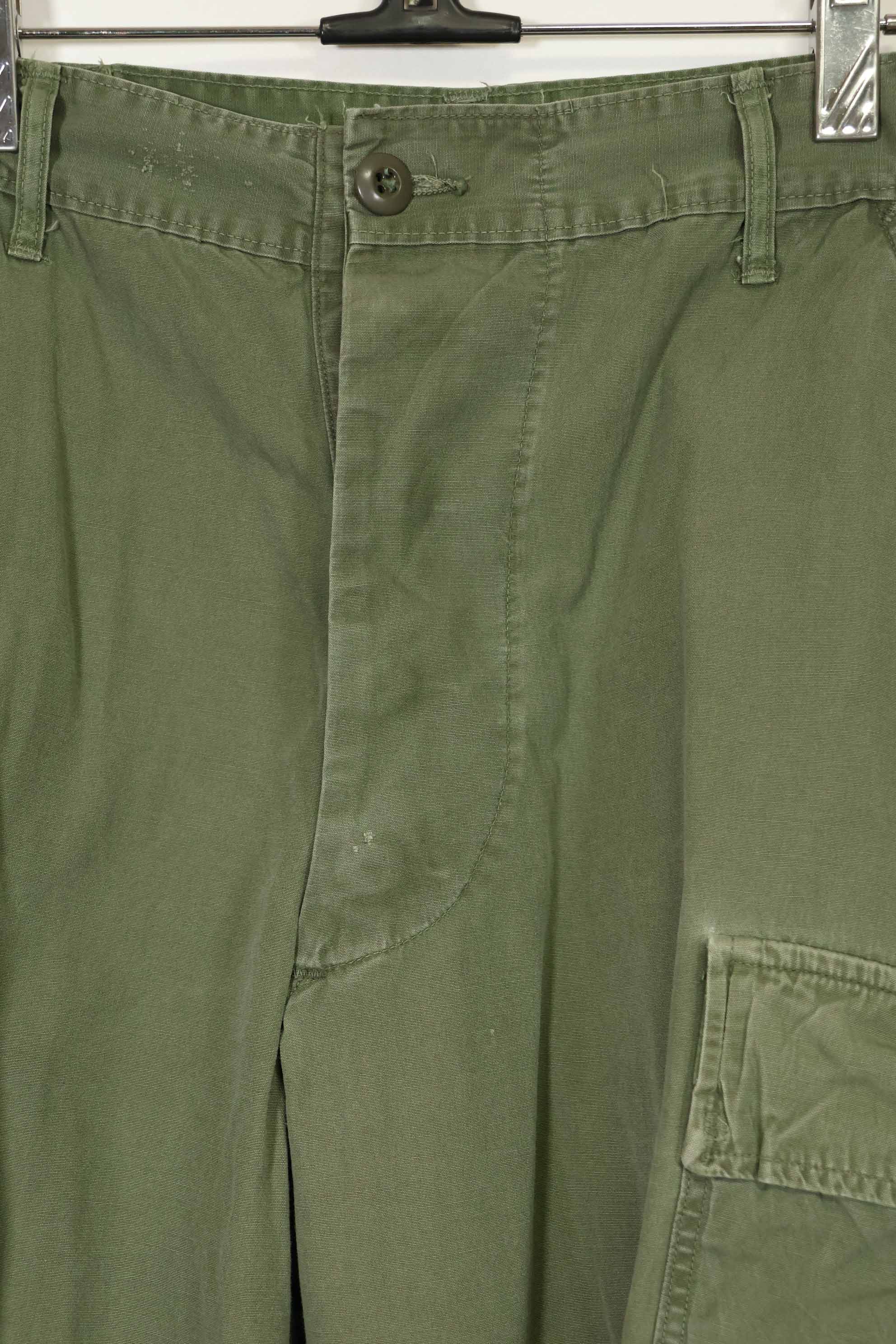推定1967年契約　3rd Model ノンリップストップ　ジャングルファティーグ　パンツ　中古品