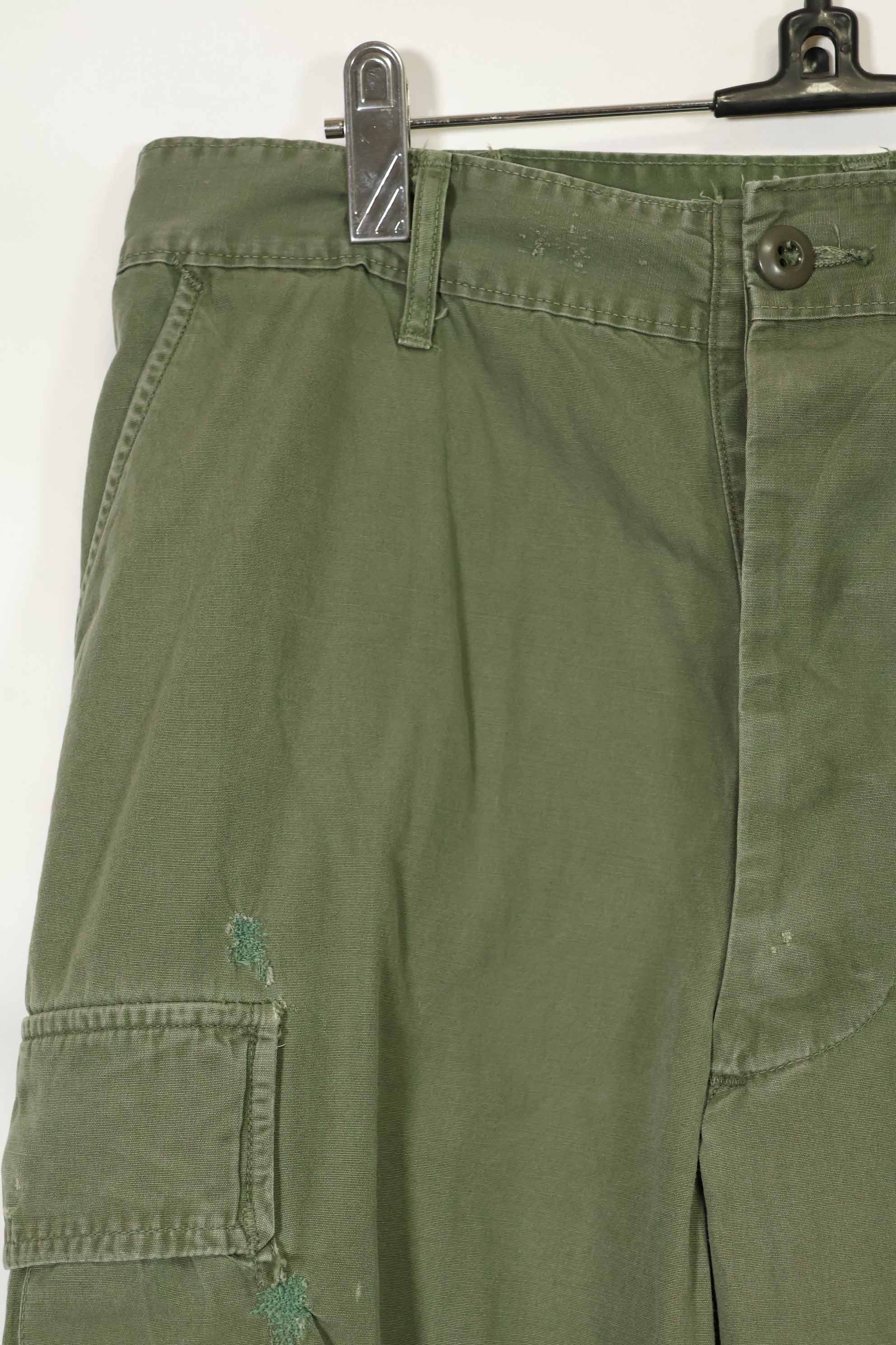 推定1967年契約　3rd Model ノンリップストップ　ジャングルファティーグ　パンツ　中古品