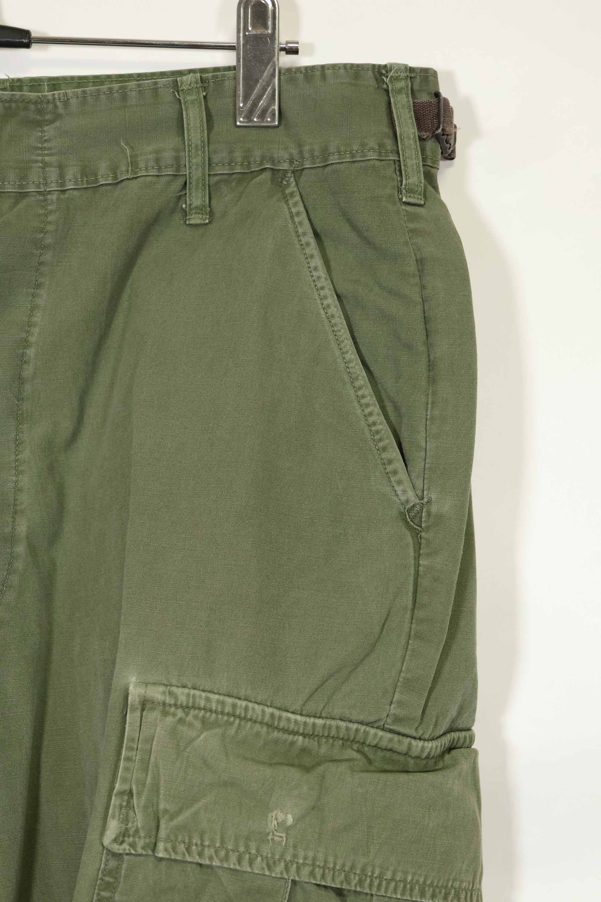 推定1967年契約　3rd Model ノンリップストップ　ジャングルファティーグ　パンツ　中古品