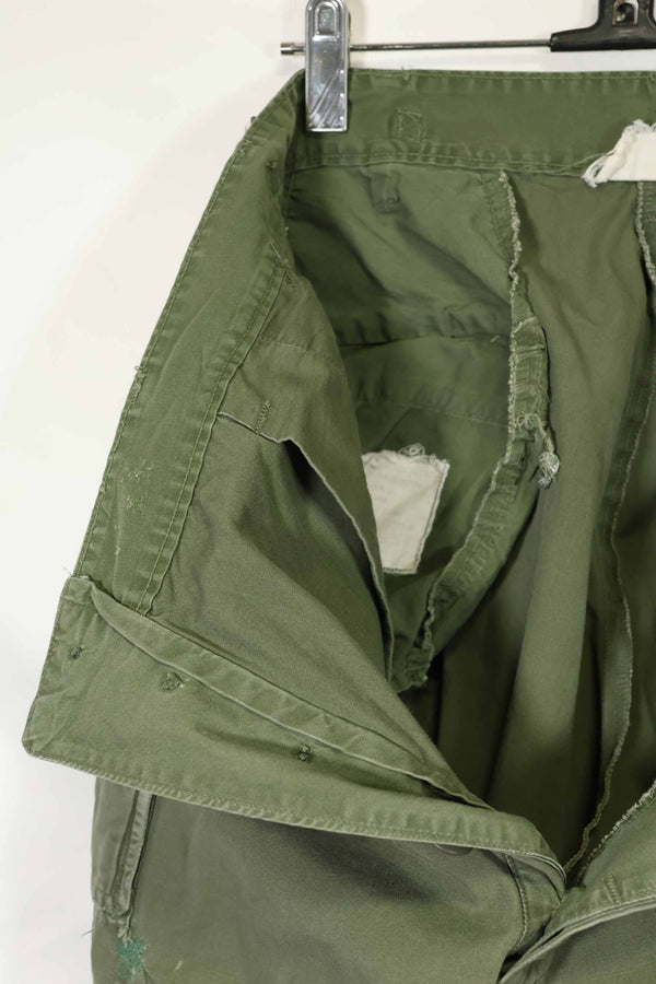 推定1967年契約　3rd Model ノンリップストップ　ジャングルファティーグ　パンツ　中古品