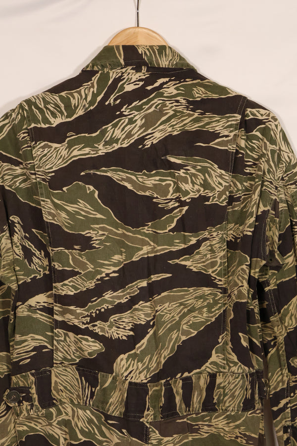 1960年代　42R  沖縄タイガーパターン　タイガーストライプ　フライトスーツ　中古品　ジッパー破損あり