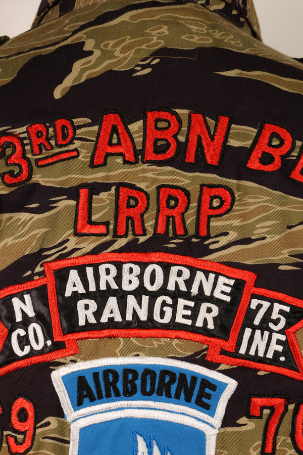 【限定生産品】レプリカ　沖縄 Mugi's 刺繍　MILITARIA 1911 ゴールドタイガー2nd Modeジャケット　ツアージャケット