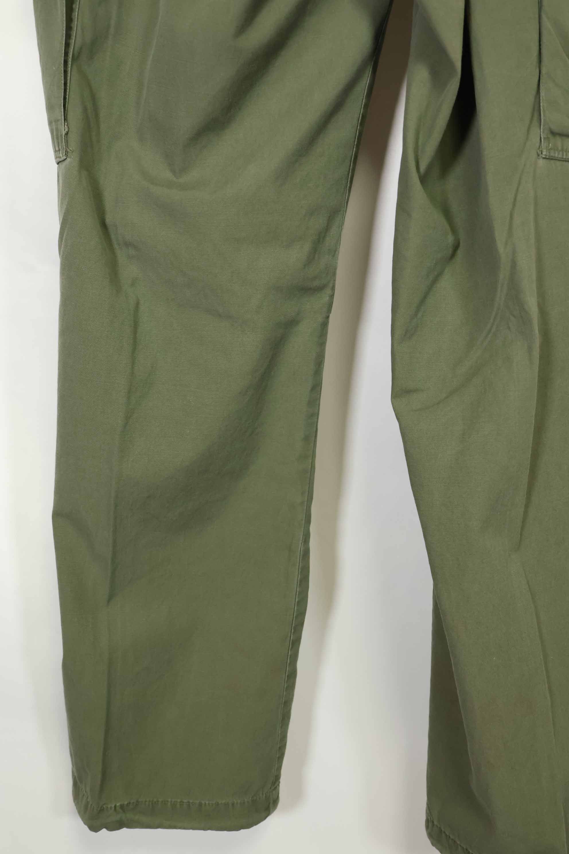 推定1967年契約　3rd Model ノンリップストップ　ジャングルファティーグ　パンツ　中古品