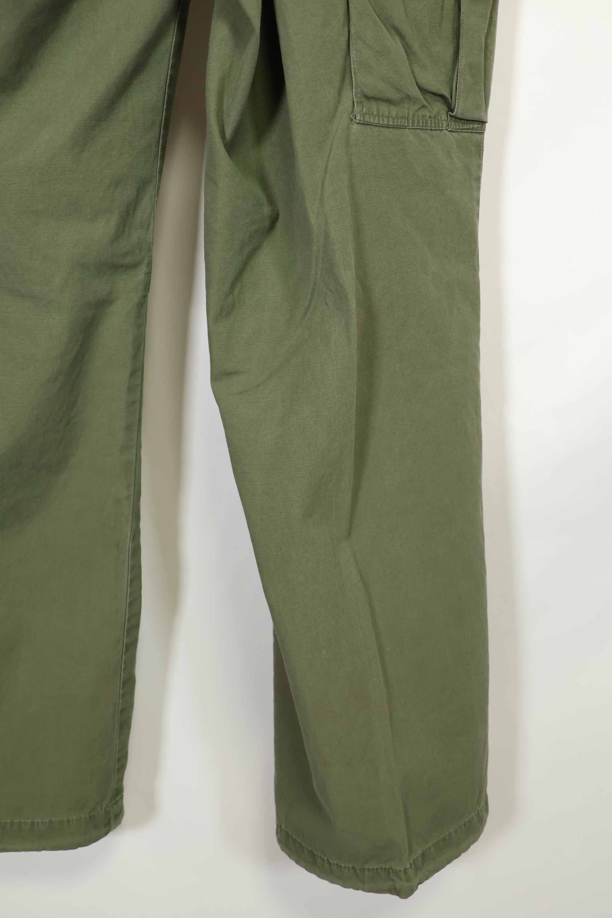 推定1967年契約　3rd Model ノンリップストップ　ジャングルファティーグ　パンツ　中古品