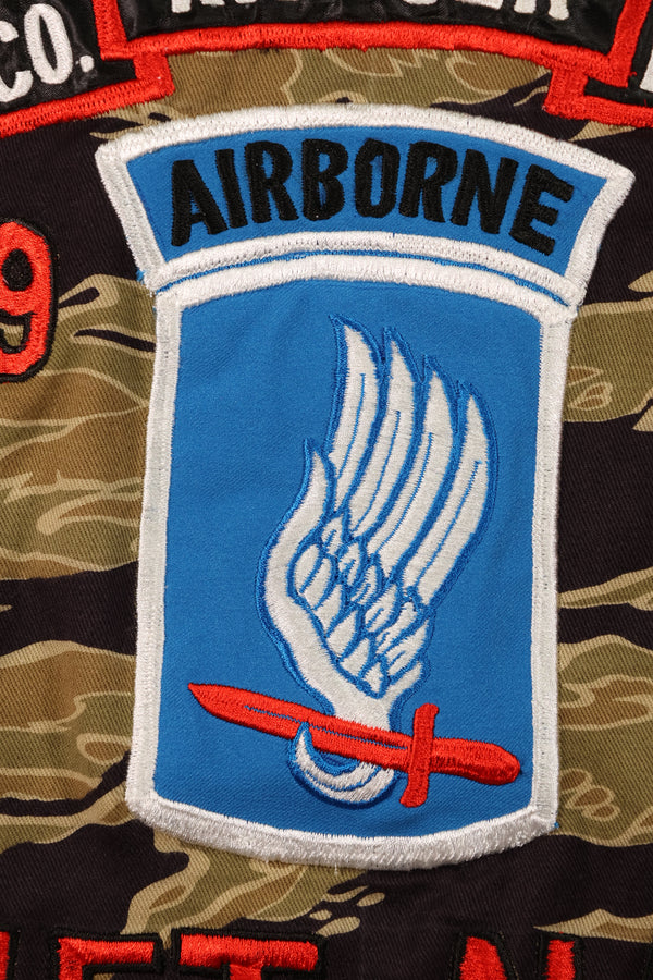 【限定生産品】レプリカ　沖縄 Mugi's 刺繍　MILITARIA 1911 ゴールドタイガー2nd Modeジャケット　ツアージャケット