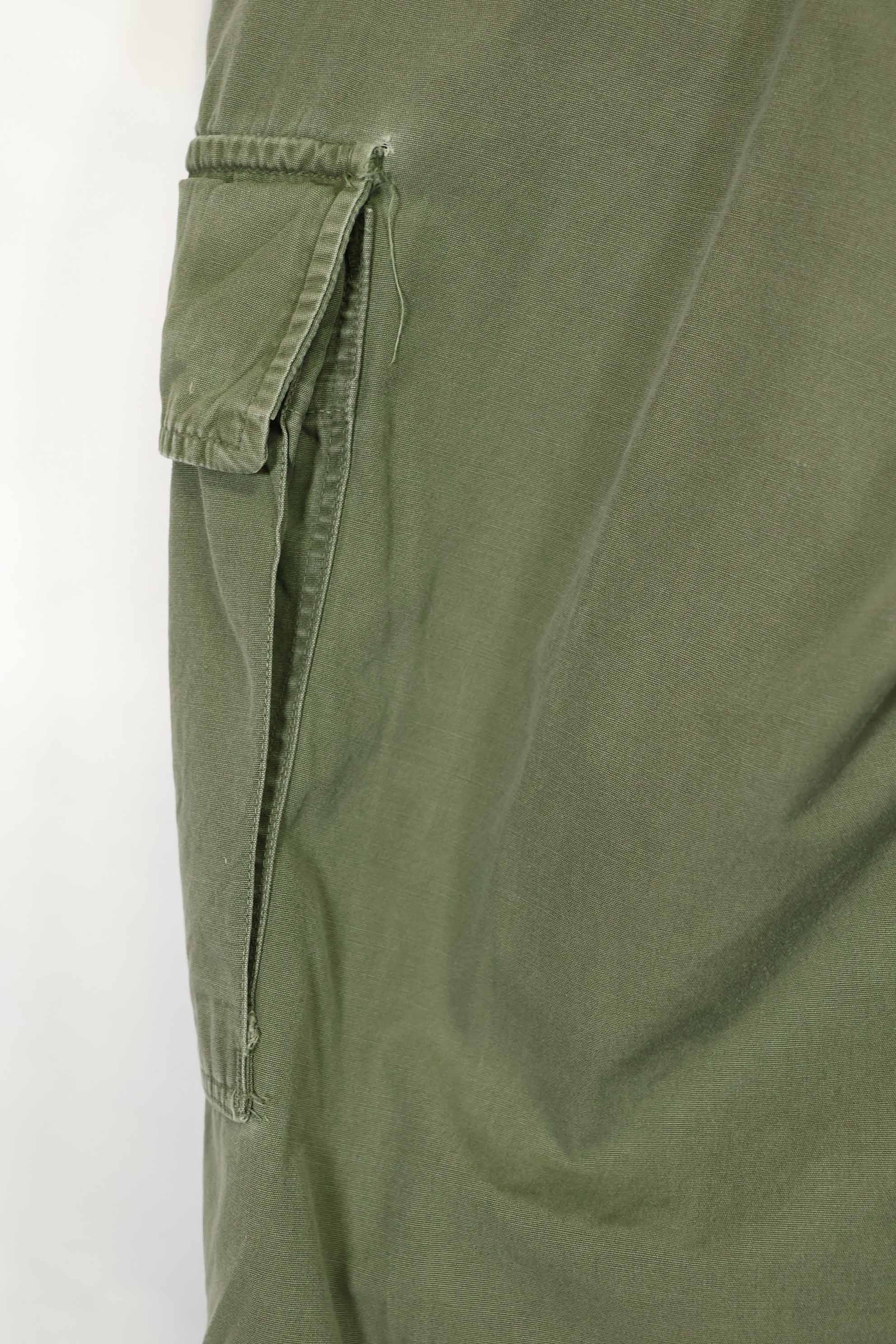 推定1967年契約　3rd Model ノンリップストップ　ジャングルファティーグ　パンツ　中古品