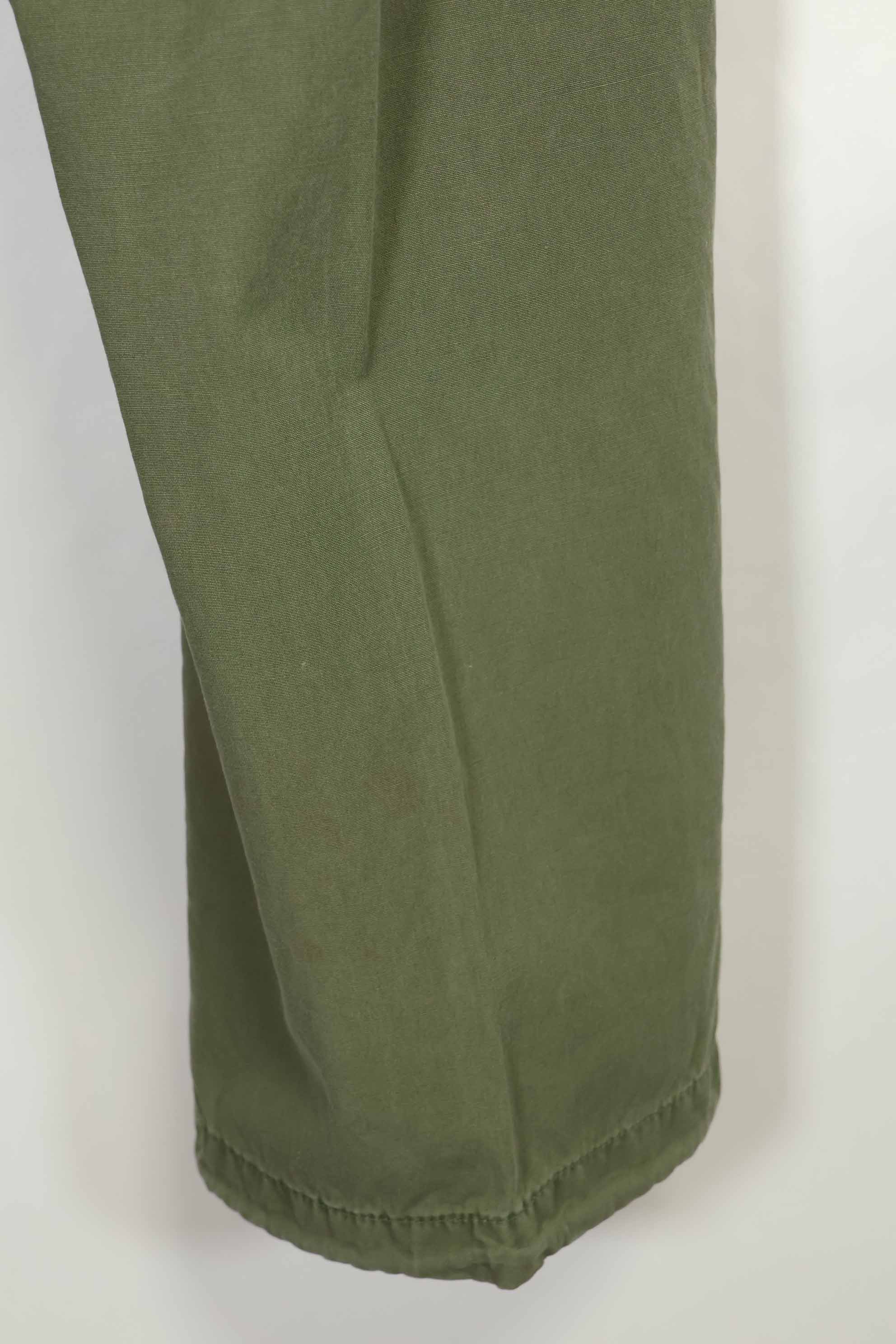 推定1967年契約　3rd Model ノンリップストップ　ジャングルファティーグ　パンツ　中古品