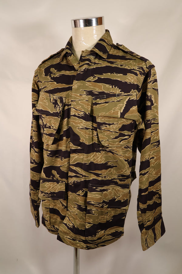 【限定生産品】レプリカ　沖縄 Mugi's 刺繍　MILITARIA 1911 ゴールドタイガー2nd Modeジャケット　ツアージャケット