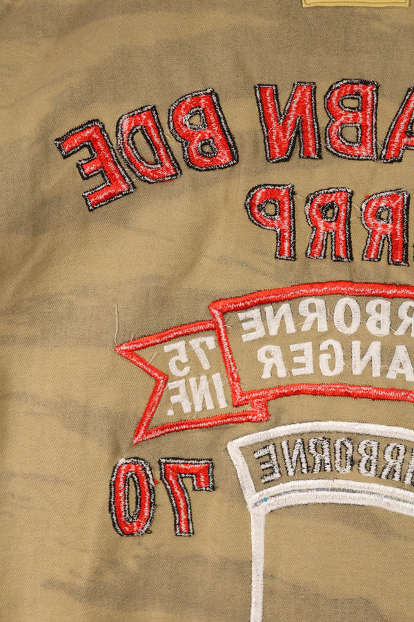 【限定生産品】レプリカ　沖縄 Mugi's 刺繍　MILITARIA 1911 ゴールドタイガー2nd Modeジャケット　ツアージャケット