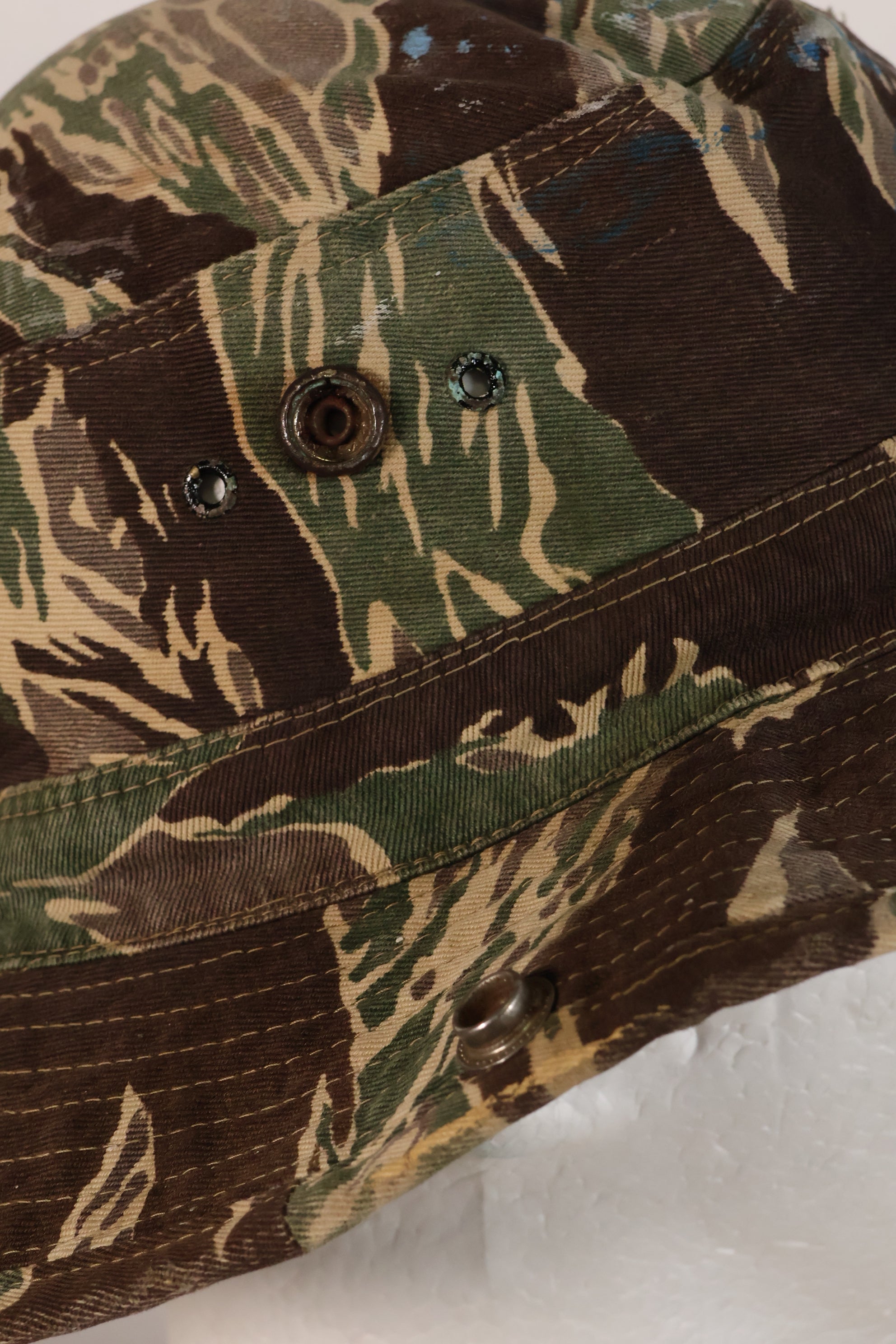 1960年代　沖縄タイガーパターン　タイガーストライプ　ブーニー　改造あり　中古品