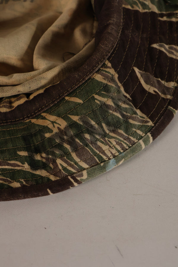 1960年代　沖縄タイガーパターン　タイガーストライプ　ブーニー　改造あり　中古品