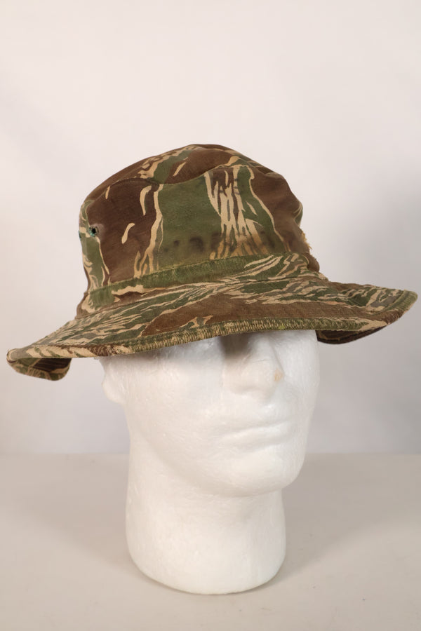 1960年代　CISOカット改造　沖縄タイガーパターン　タイガーストライプ　ブーニーハット　中古品