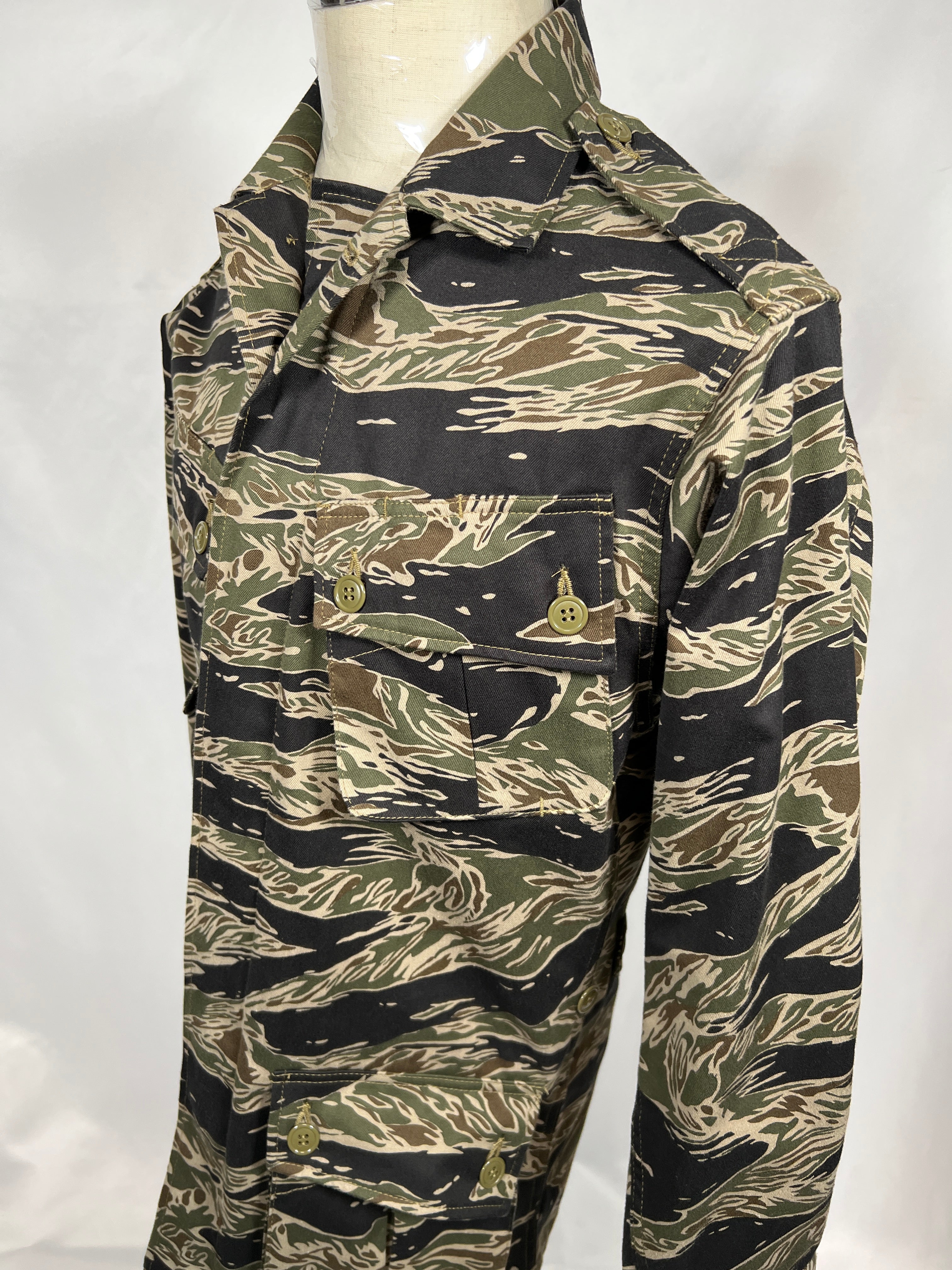 【2024年3月上旬頃納品】MILITARIA 1911 シルバータイガーストライプ　1st Model ジャングルファティーグ　ジャケット　MADE IN JAPAN