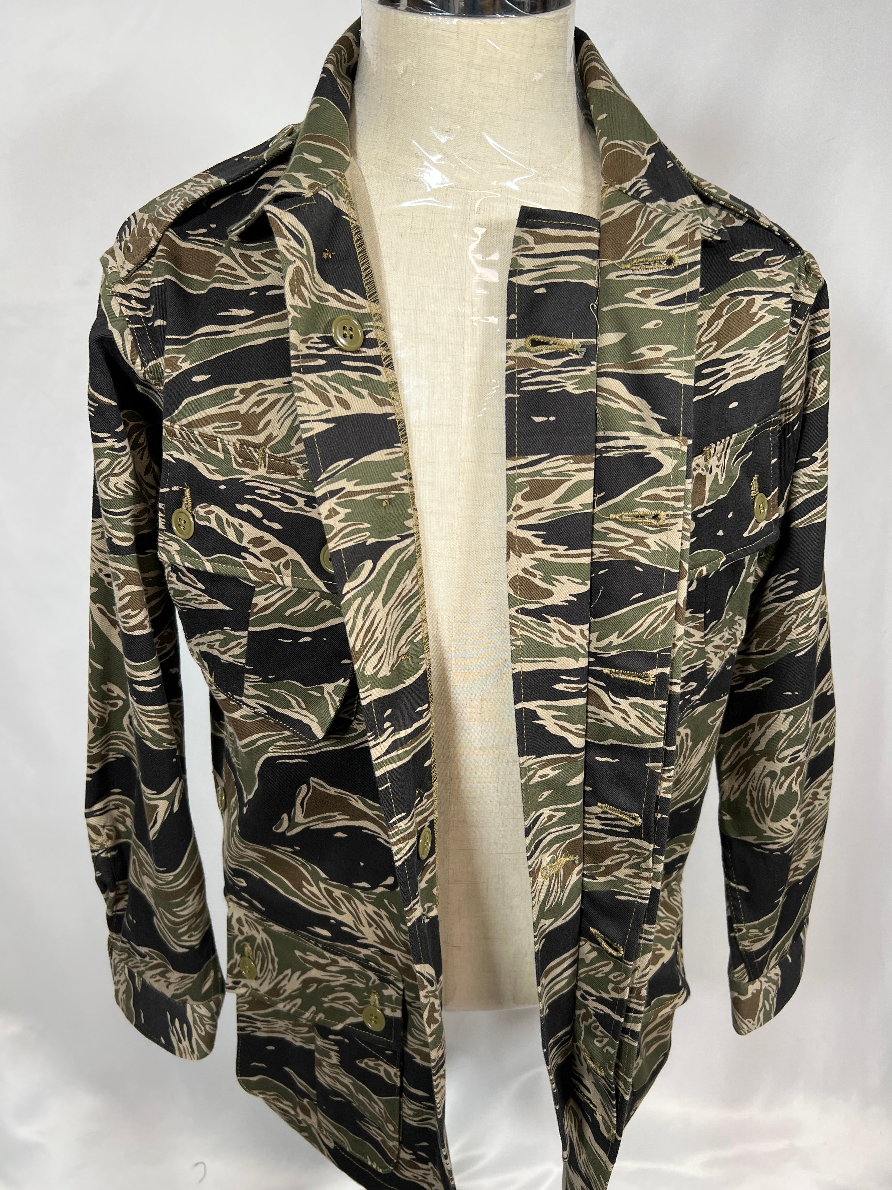 【2024年3月上旬頃納品】MILITARIA 1911 シルバータイガーストライプ　1st Model ジャングルファティーグ　ジャケット　MADE IN JAPAN