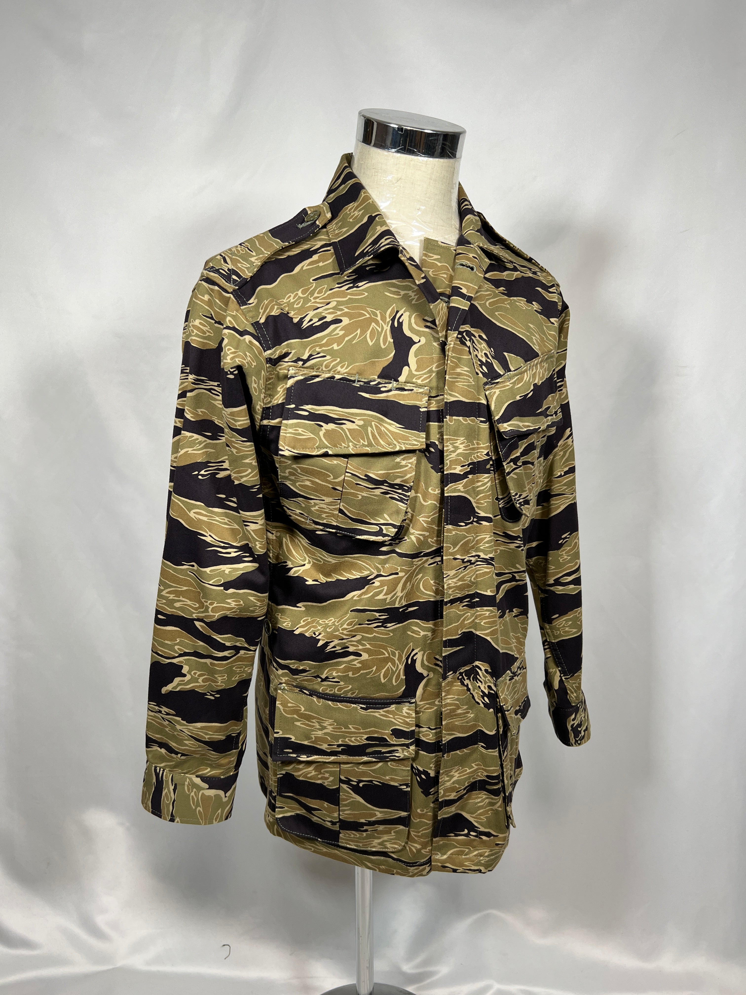 【2024年3月上旬頃納品】MILITARIA 1911 ゴールドタイガーストライプ　2nd Model ジャングルファティーグ　ジャケット　MADE IN JAPAN