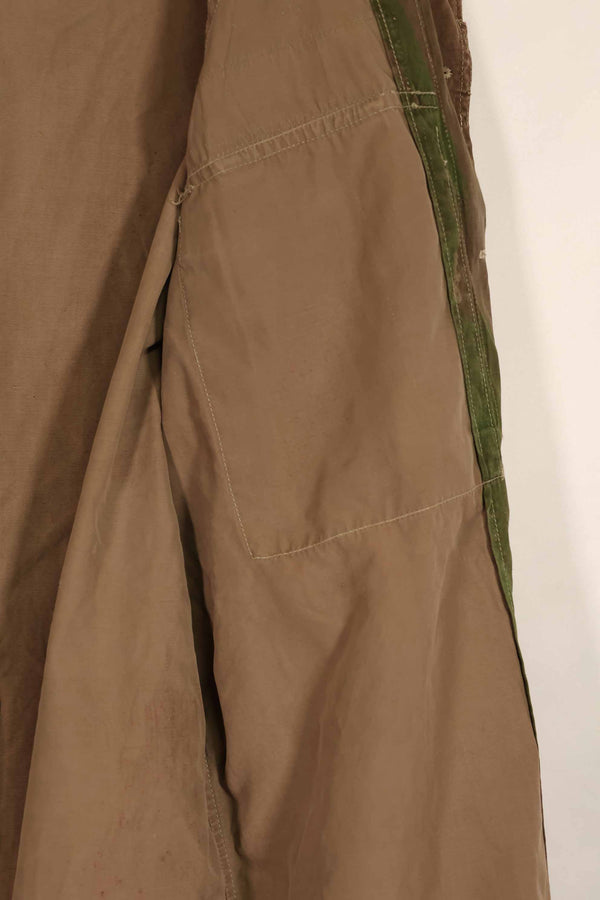 実物　1961年製　ARVN Windproof 迷彩　シャツ　薄手生地　ボタン欠損あり　レア品