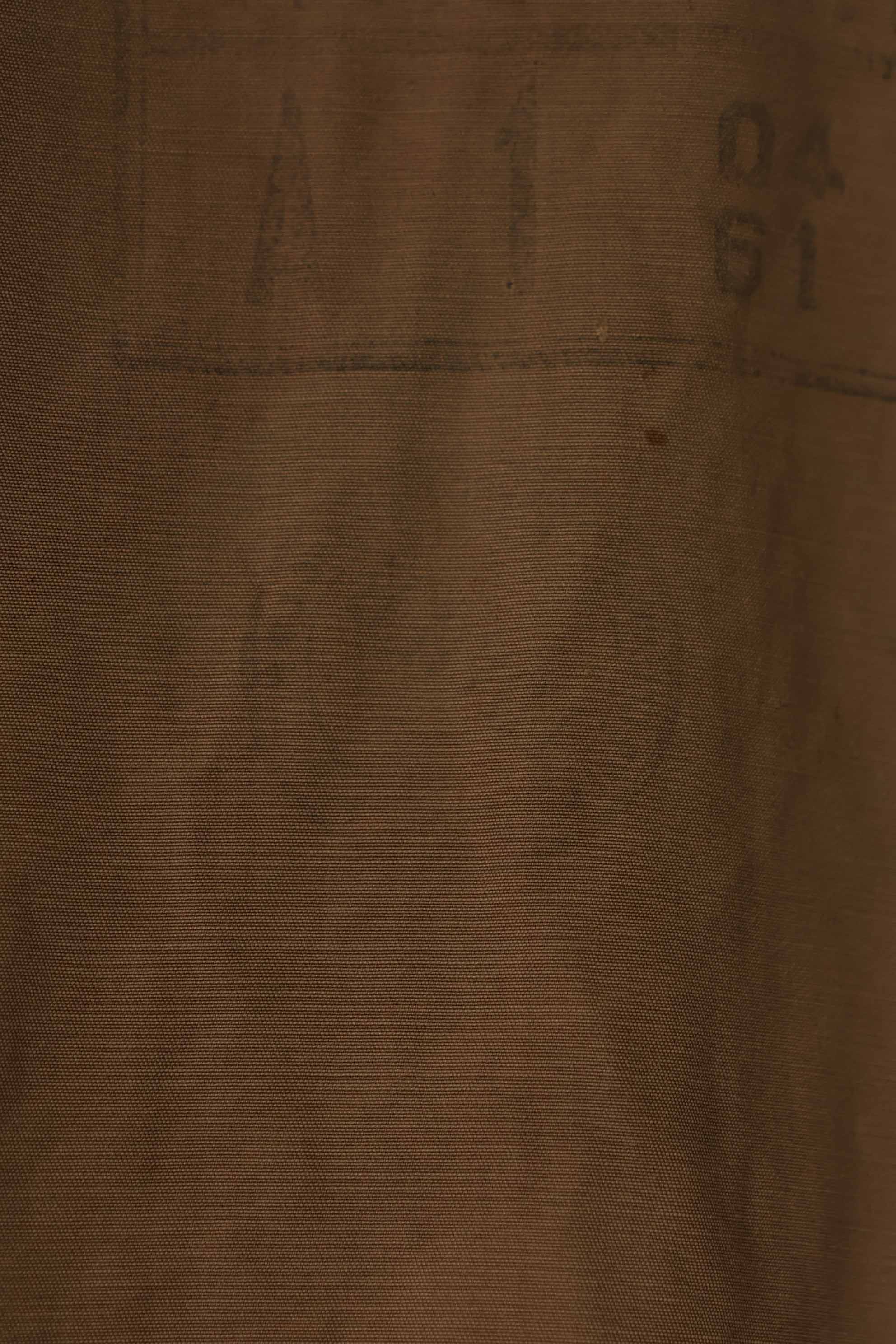 実物　1961年製　ARVN Windproof 迷彩　シャツ　薄手生地　ボタン欠損あり　レア品