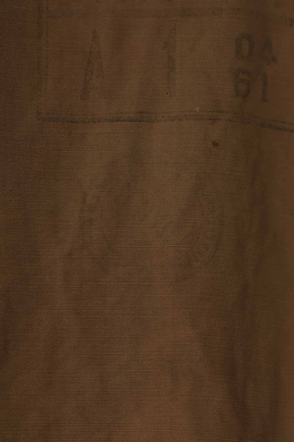 実物　1961年製　ARVN Windproof 迷彩　シャツ　薄手生地　ボタン欠損あり　レア品