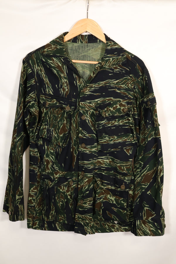 推定1970年代　シルバータイガー　タイガーストライプ　ジャケット　タイタイガー　中古品