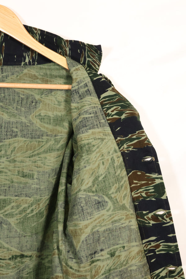 推定1970年代　シルバータイガー　タイガーストライプ　ジャケット　タイタイガー　中古品