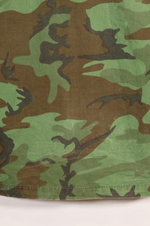 1960年代　ポップリン製　ARVN リーフ迷彩　シャツ　薄手生地　レア品　中古品