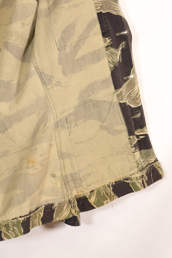 1960年代　ローカル改造　沖縄タイガーパターン　タイガーストライプ　ジャケット C-1 マイクフォース　中古品