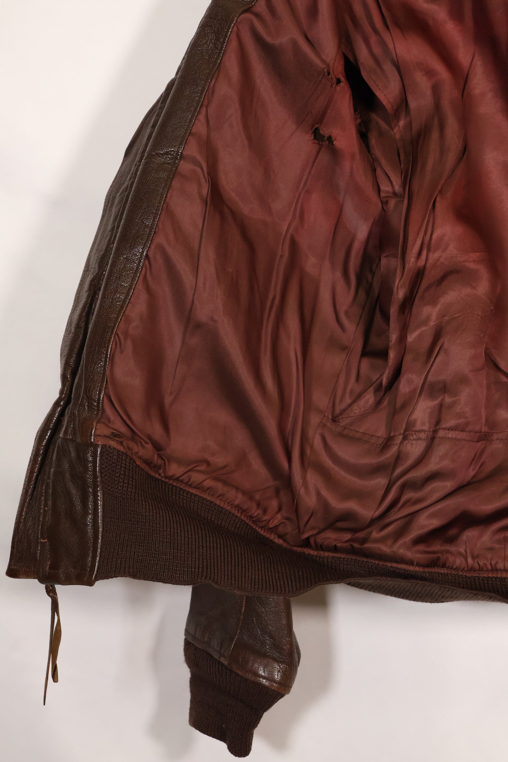 1943年〜45年頃　アメリカ海軍　AN-J-3a　フライトジャケット　レア品　状態良い　中古品