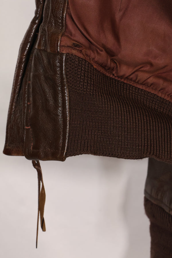 1943年〜45年頃　アメリカ海軍　AN-J-3a　フライトジャケット　レア品　状態良い　中古品