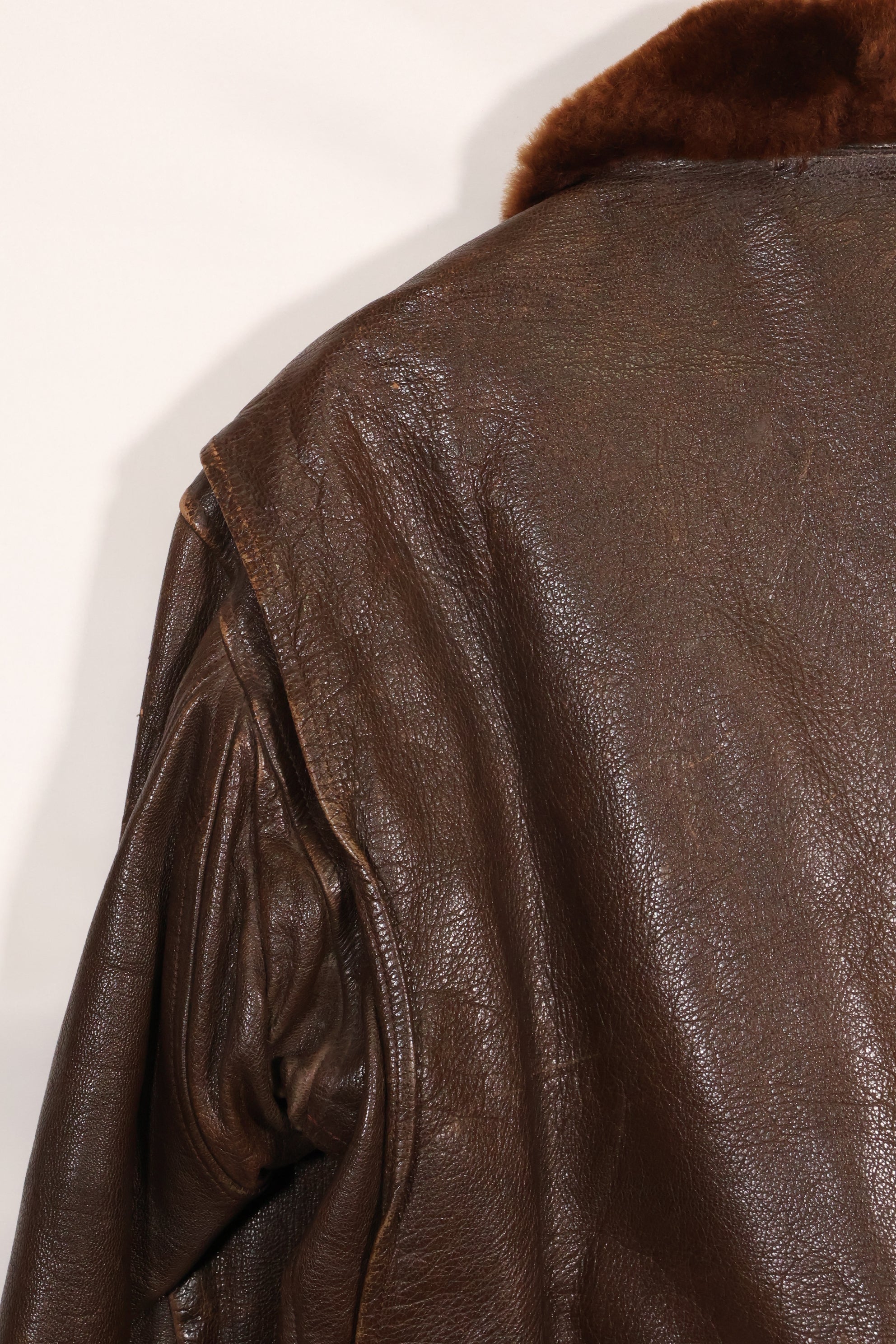 1943年〜45年頃　アメリカ海軍　AN-J-3a　フライトジャケット　レア品　状態良い　中古品