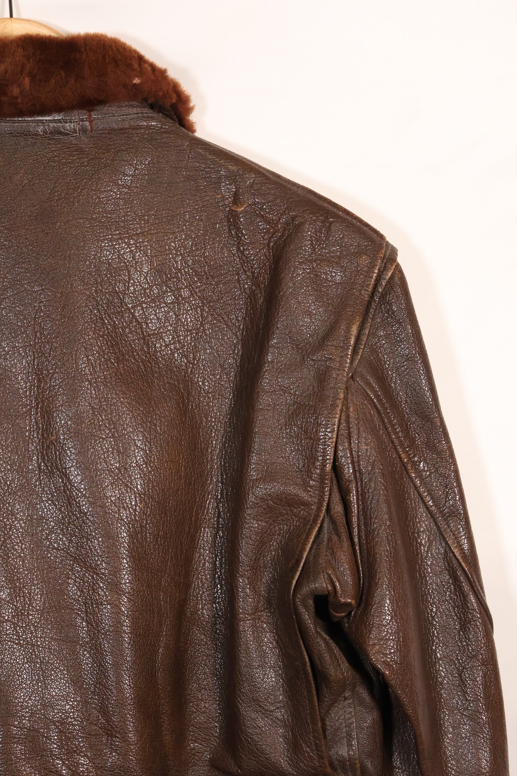 1943年〜45年頃　アメリカ海軍　AN-J-3a　フライトジャケット　レア品　状態良い　中古品