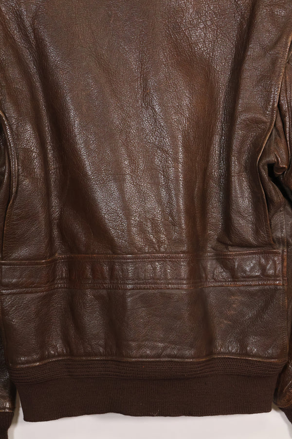 1943年〜45年頃　アメリカ海軍　AN-J-3a　フライトジャケット　レア品　状態良い　中古品