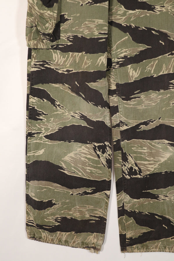 実物　沖縄タイガー　タイガーストライプ　パンツ　A-S　小さいサイズ　中古品