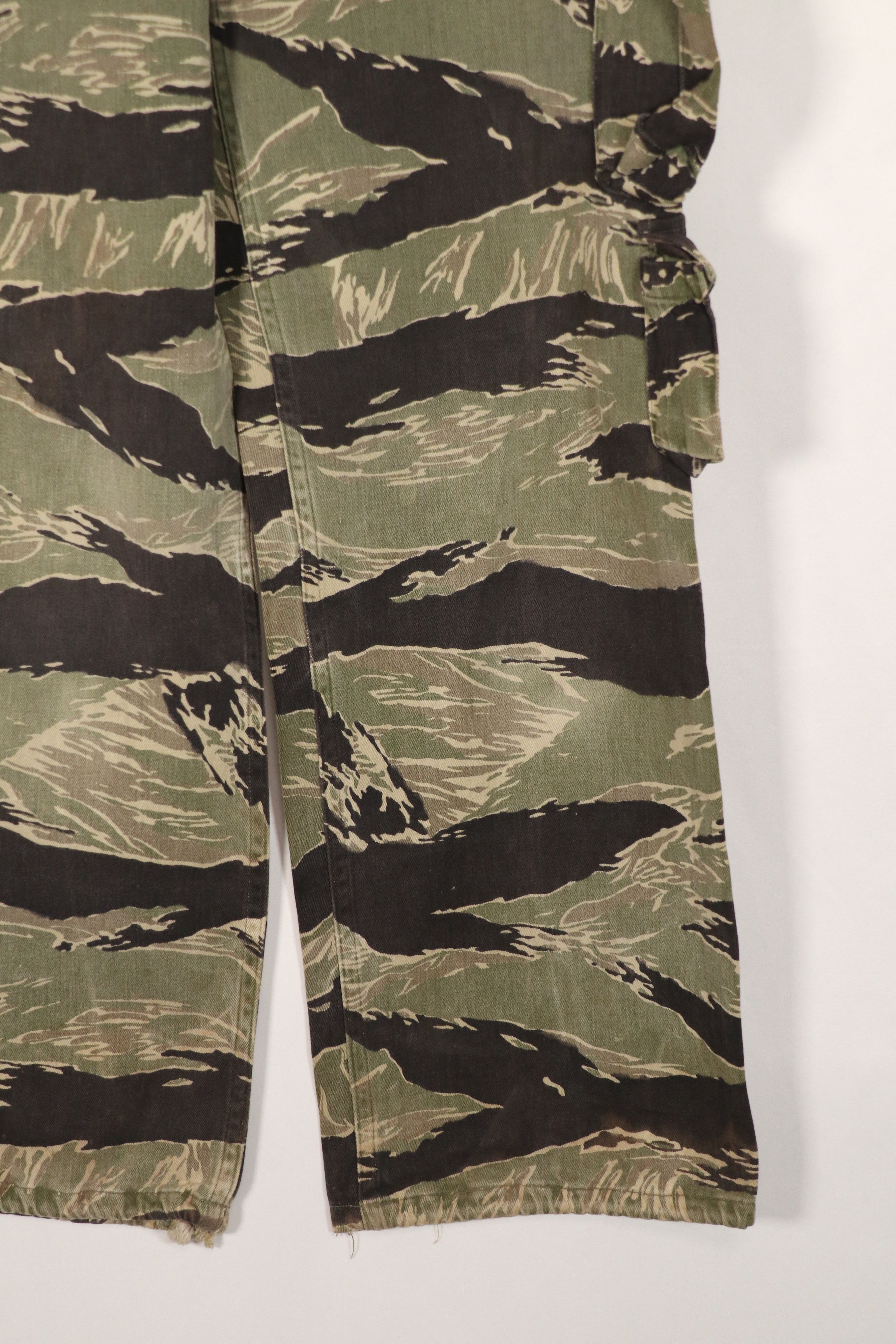 実物　沖縄タイガー　タイガーストライプ　パンツ　A-S　小さいサイズ　中古品