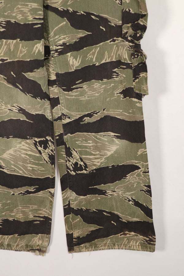 実物　沖縄タイガー　タイガーストライプ　パンツ　A-S　小さいサイズ　中古品