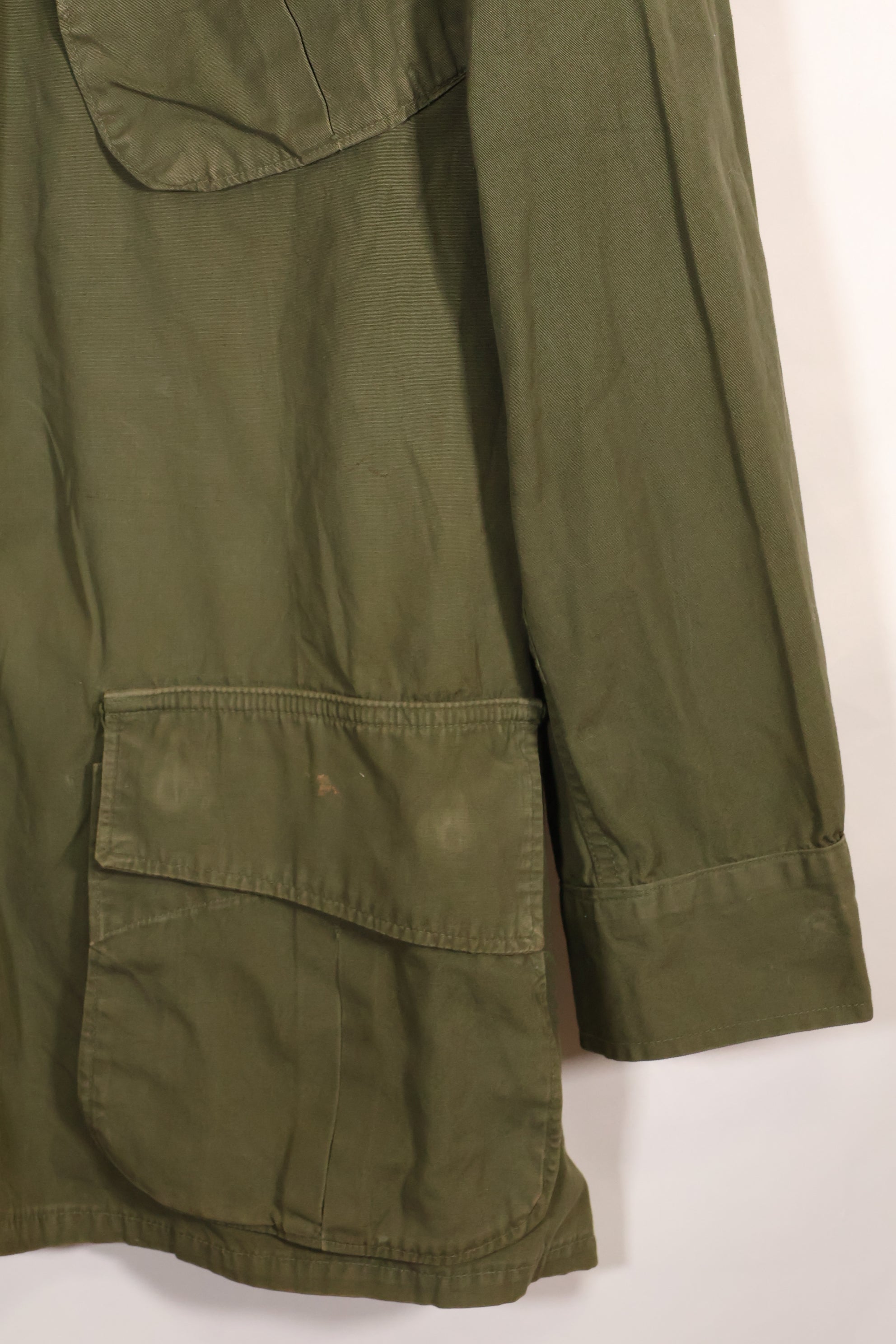 1965年頃 M-R　2nd Model ジャングルファティーグ ジャケット　初付 パッチ付　有名師団　中古品