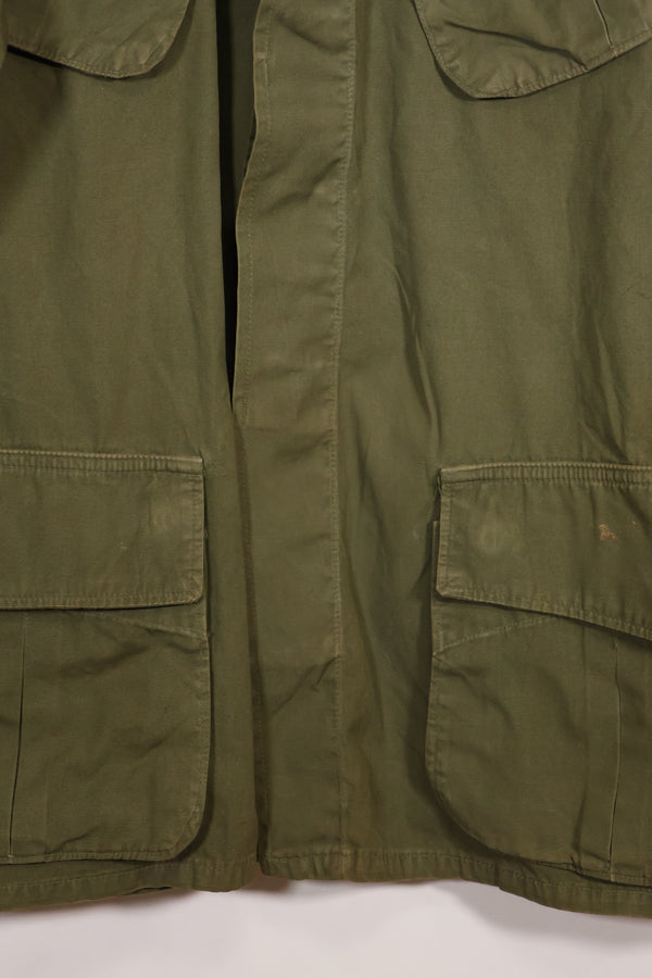 1965年頃 M-R　2nd Model ジャングルファティーグ ジャケット　初付 パッチ付　有名師団　中古品