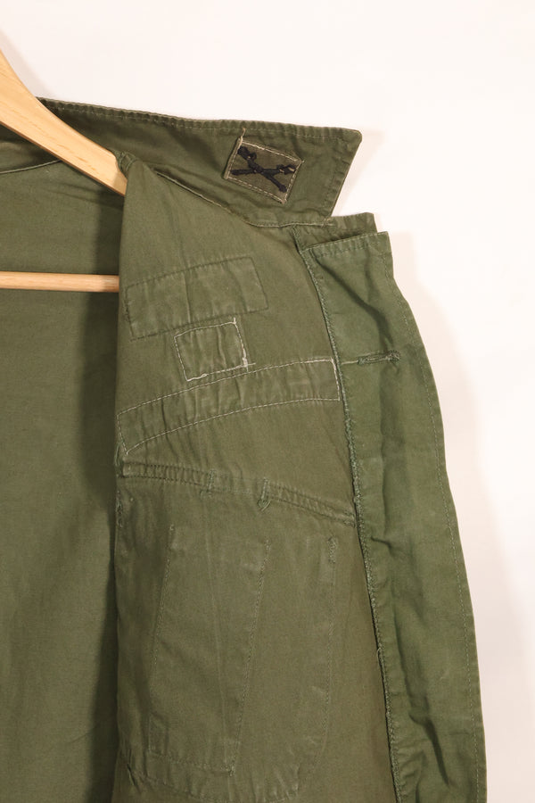 1965年頃 M-R　2nd Model ジャングルファティーグ ジャケット　初付 パッチ付　有名師団　中古品