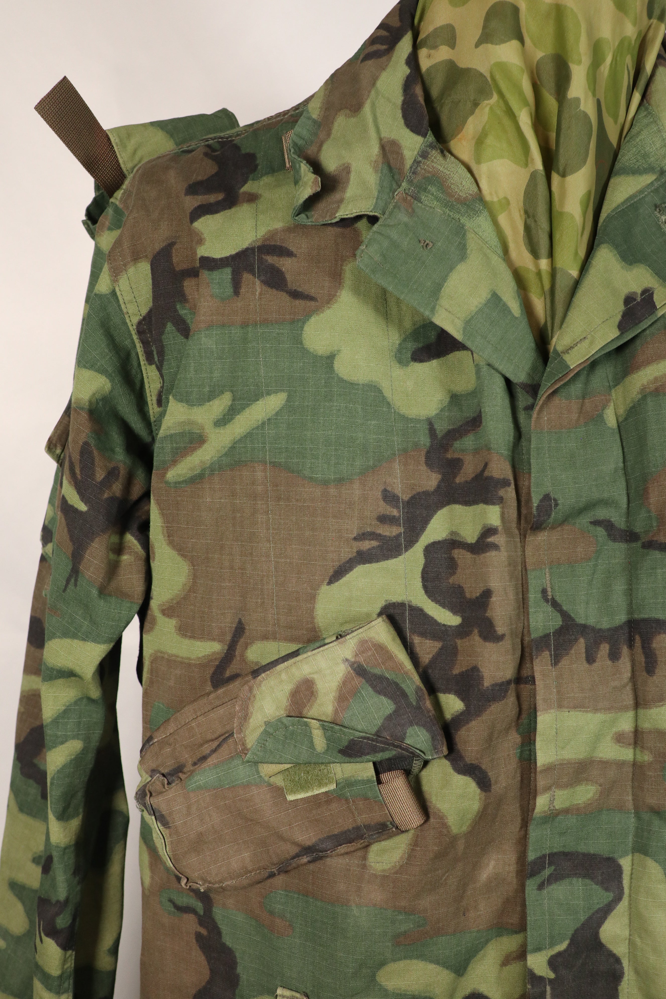 実物　1970年　アメリカ海軍　NAVY SEAL Float Coat Radio Man Used