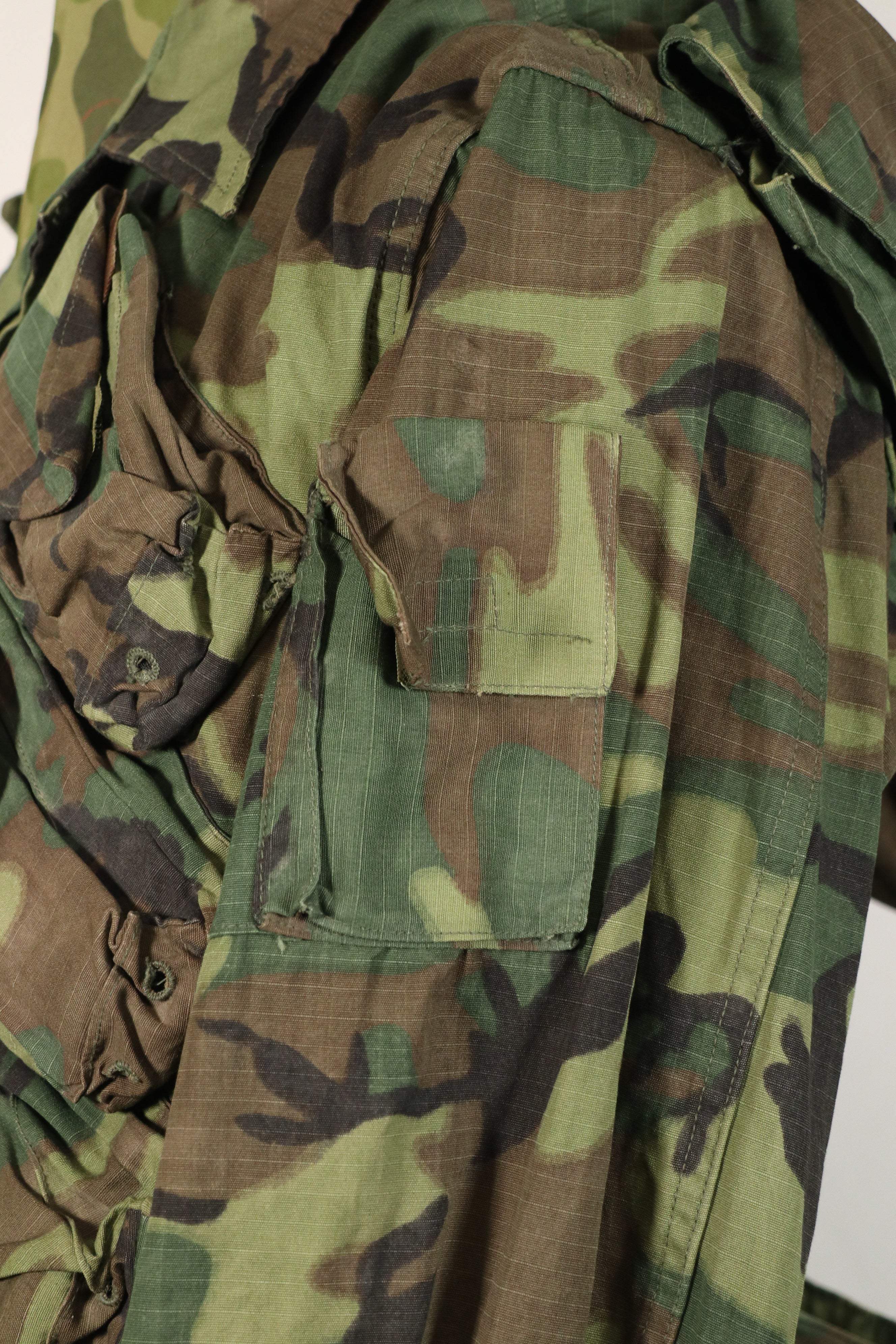 実物　1970年　アメリカ海軍　NAVY SEAL Float Coat Radio Man Used