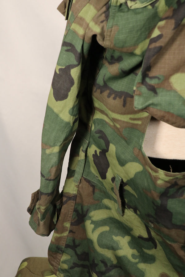 実物　1970年　アメリカ海軍　NAVY SEAL Float Coat Radio Man Used