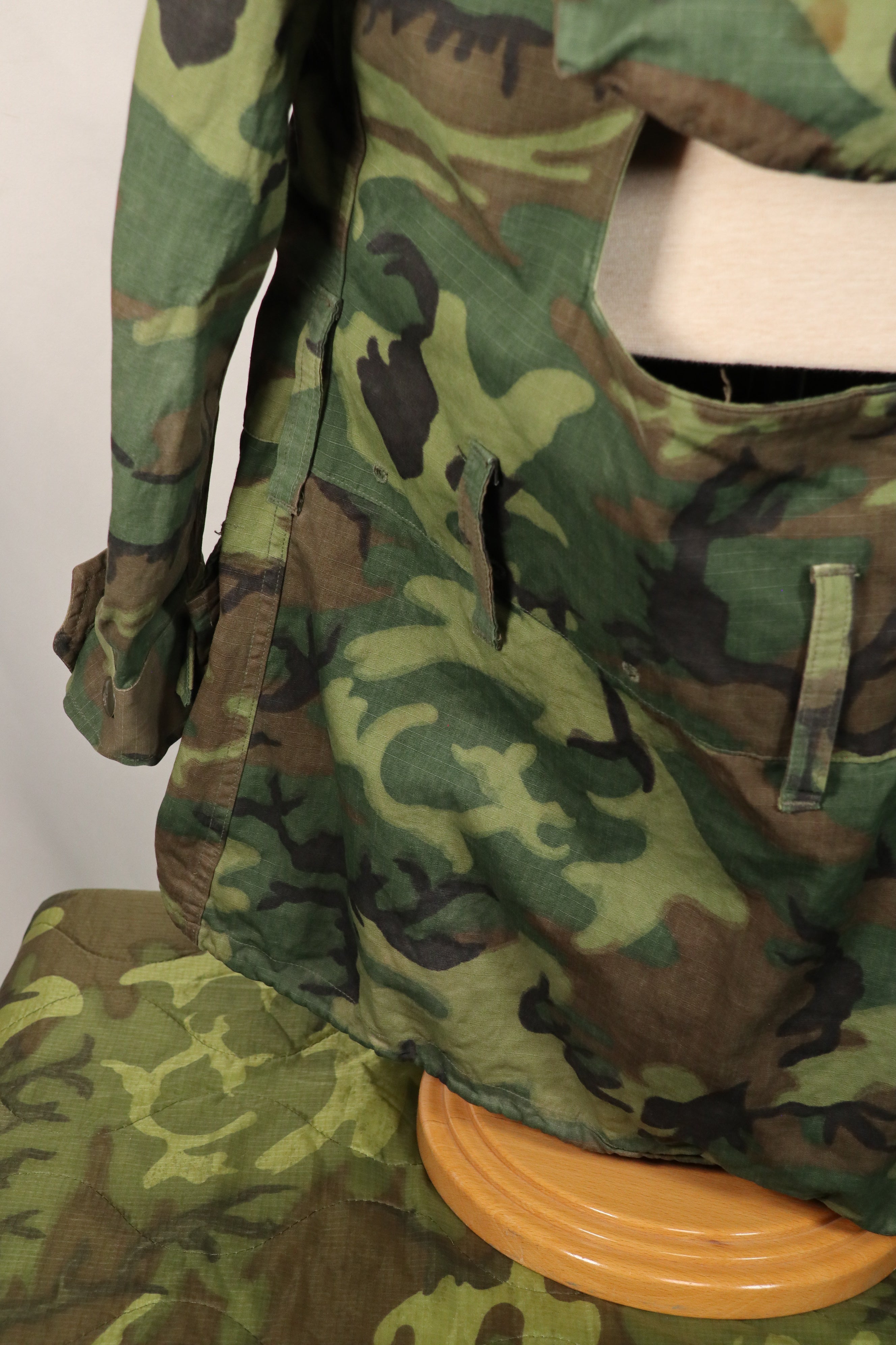 実物　1970年　アメリカ海軍　NAVY SEAL Float Coat Radio Man Used