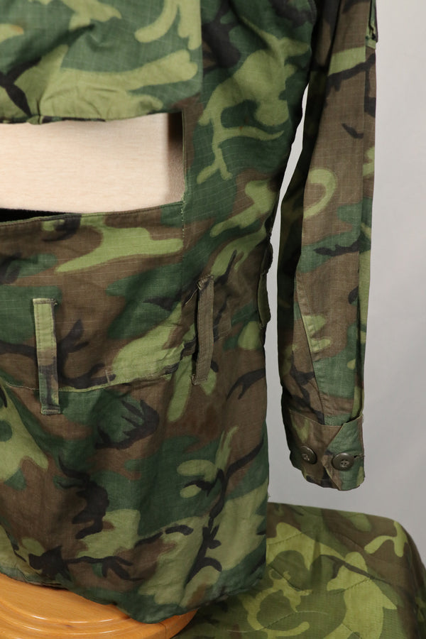 実物　1970年　アメリカ海軍　NAVY SEAL Float Coat Radio Man Used