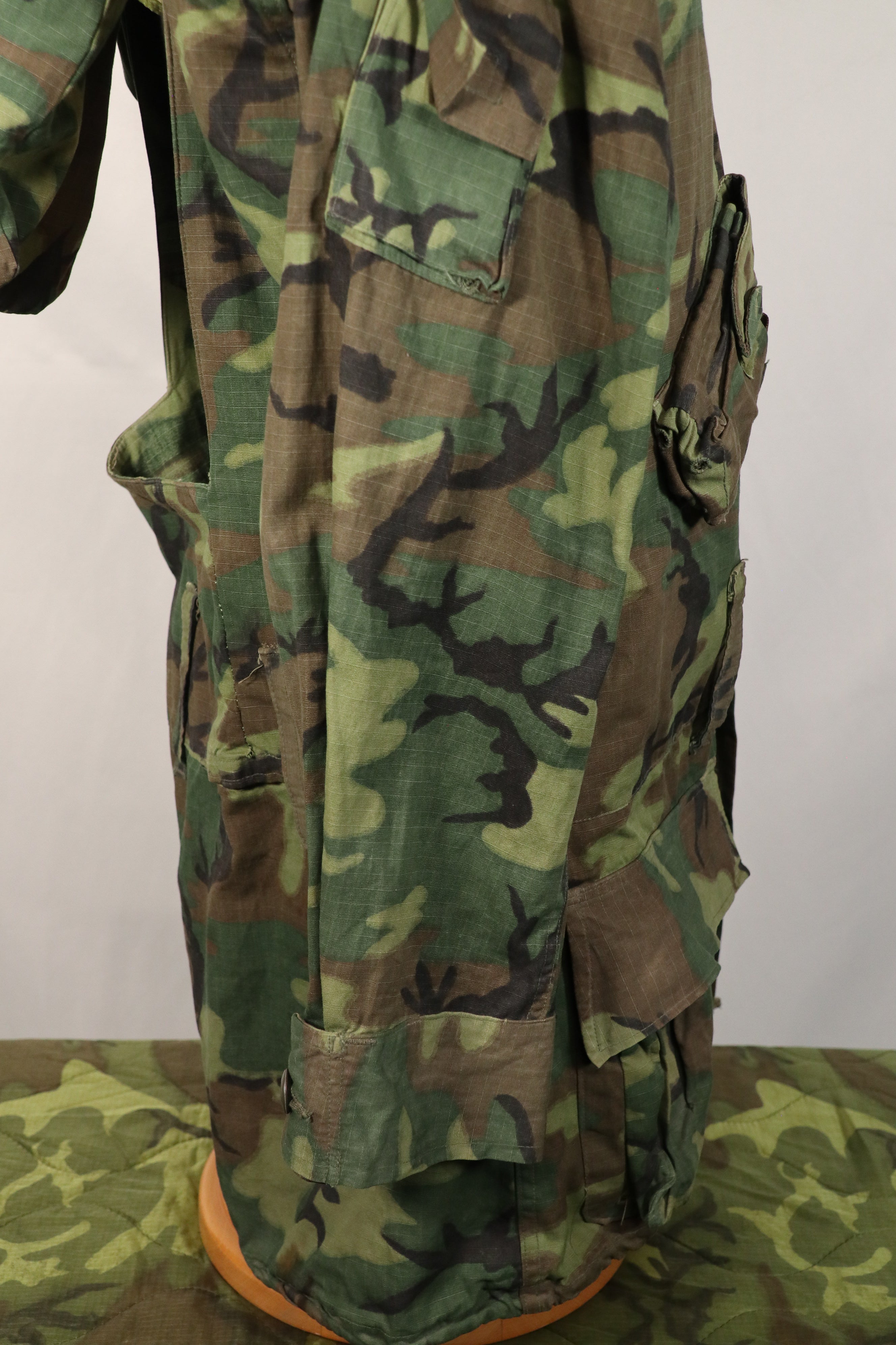 実物　1970年　アメリカ海軍　NAVY SEAL Float Coat Radio Man Used