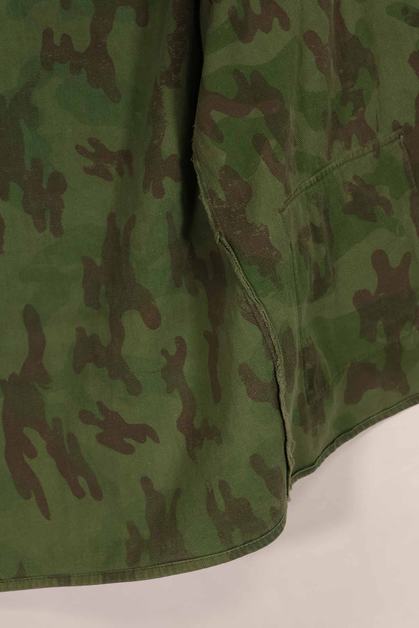 実物　1960年代　ARVN　ローカルメイド迷彩　シャツ　摩耗あり　中古品