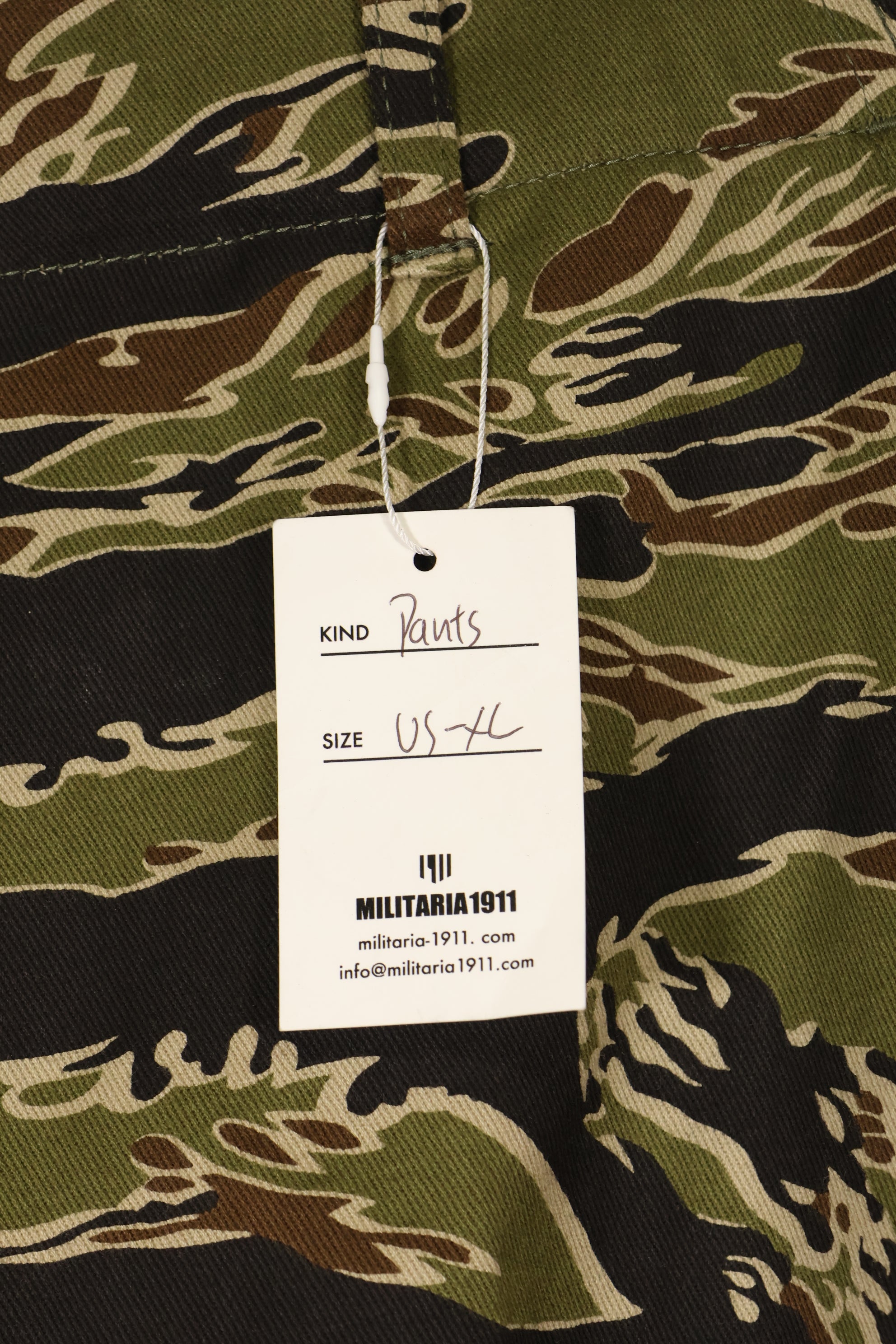 2024年発売　US-XL　MILITARIA 1911 初期ゴールドタイガー　USカット　パンツ　見本品　中古品